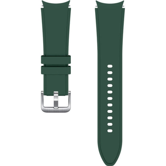 Strap For Samsung Watch 4/5/6/7, 20mm, Silicon Strap, Silicon /olive/ OEM