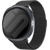 Strap For Samsung Watch 8, Milanese Loop, Metal /black/ OEM