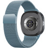 Strap For Samsung Watch 8, Milanese Loop, Metal /blue/ OEM