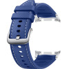 Strap For Samsung Watch 8, Leather Tpu /blue/ OEM