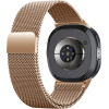 Strap For Samsung Watch 8, Milanese Loop, Metal /Rose gold/ OEM