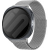Strap For Samsung Watch 8, Milanese Loop, Metal /silver/ OEM