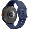 Strap For Samsung Watch 8, Sport Band, Silicone /midnight/ OEM