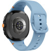 Strap For Samsung Watch 8, Sport Band, Silicone /blue/ OEM