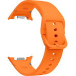 Strap For Samsung Watch 8, Sport Band, Silicone /orange/ OEM