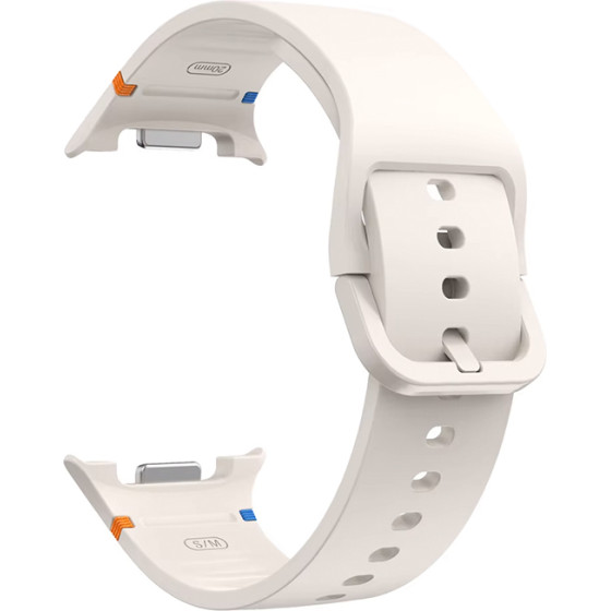 Strap For Samsung Watch 8, Sport Band, Silicone /starlight/ OEM