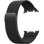 Strap For Samsung Watch Ultra 47mm, Milanese Loop, Metal /black/ OEM
