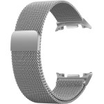 Strap For Samsung Watch Ultra 47mm, Milanese Loop, Metal /silver/ OEM