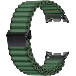 Strap For Samsung Watch Ultra 47mm, Official Trail Band, Textile /green/ OEM