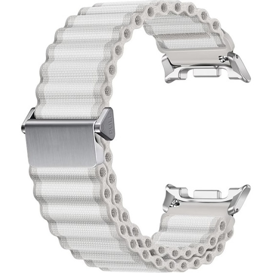 Strap For Samsung Watch Ultra 47mm, Official Trail Band, Textile /grey/ OEM