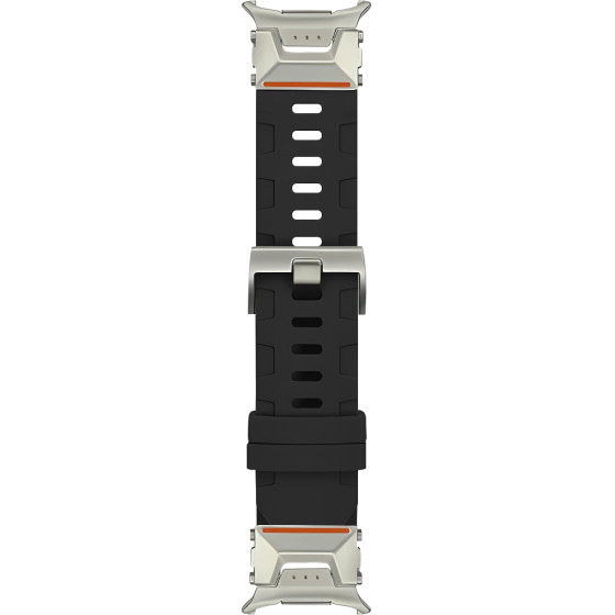 Strap For Samsung Watch Ultra 47mm, Silicone Performance Trail, Silicon /black/ OEM