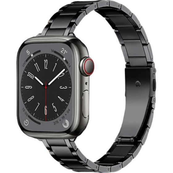 Strap For Smart Watch 20mm Middle Matt Band /black/ OEM