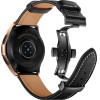 Strap For Smart Watch 20mm, Leather Classic Buckle Strap, Leather /black/ OEM