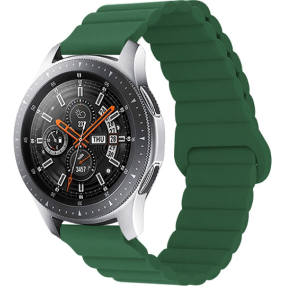 Strap For Smart Watch 20mm, Magnet Strap, Silicon /green/ OEM