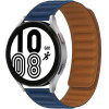 Strap For Smart Watch 20mm, Magnetic Strap, Silicon /blue/ OEM