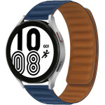Strap For Smart Watch 20mm, Magnetic Strap, Silicon /blue/ OEM