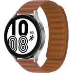 Strap For Smart Watch 20mm, Magnetic Strap, Silicon /brown/ OEM