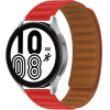 Strap For Smart Watch 20mm, Magnetic Strap, Silicon /red/ OEM