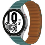 Strap For Smart Watch 20mm, Magnetic Strap, Silicon /turquoise/ OEM