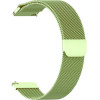 Strap For Smart Watch 20mm, Milanese Loop /Light green/ OEM