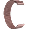 Strap For Smart Watch 20mm, Milanese Loop /Light green/ OEM