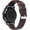 Strap For Smart Watch 22mm, Leather Strap, Leather /blue/ OEM