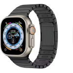 Strap For Smart Watch 22mm, Link Metal Bracelet /Black/ OEM