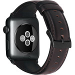 Strap For Smart Watch 22mm, Retro Leather Strap, Leather /brown/ OEM