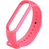 Strap For Xiaomi Mi Band 5/6, Silicon Strap, Silicon /Candy pink/ OEM