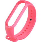 Strap For Xiaomi Mi Band 5/6, Silicon Strap, Silicon /Candy pink/ OEM