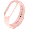 Strap For Xiaomi Mi Band 5/6, Silicon Strap, Silicon /Light pink/ OEM