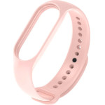 Strap For Xiaomi Mi Band 5/6, Silicon Strap, Silicon /Light pink/ OEM