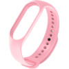 Strap For Xiaomi Mi Band 5/6, Silicon Strap, Silicon /pink/ OEM