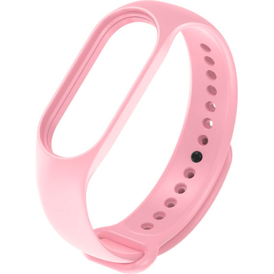 Strap For Xiaomi Mi Band 5/6, Silicon Strap, Silicon /pink/ OEM