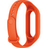 Strap For Xiaomi Mi Band 8 With case?, Silicon /orange/ OEM