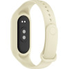 Strap For Xiaomi Mi Band 8 With case?, Silicon /starlight/ OEM