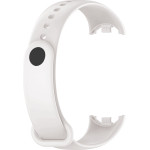 Strap For Xiaomi Mi Band 8, Silicon Sport Strap, Silicon /Official white/ OEM