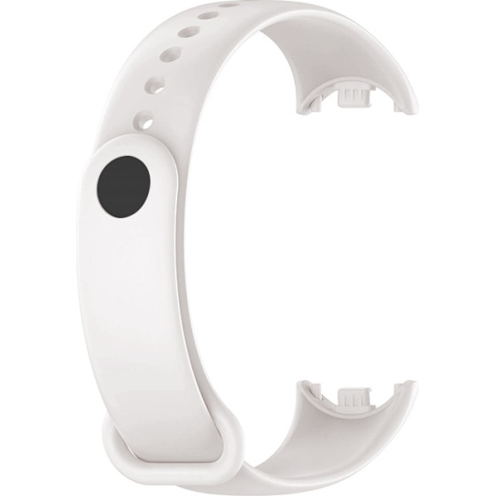 Strap For Xiaomi Mi Band 8, Silicon Sport Strap, Silicon /Official white/ OEM