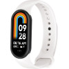 Strap For Xiaomi Mi Band 8, Silicon Sport Strap, Silicon /Official white/ OEM