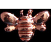 Strap Jewellery Charms /Bee 1, Rose gold/ OEM
