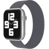 Strap For Apple Watch 38/40/41mm, Braided Solo Loop, L /Space grey/ OEM