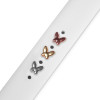 Strap Jewellery Charms /butterfly, Rose gold/ OEM