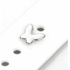 Strap Jewellery Charms /butterfly, silver/ OEM
