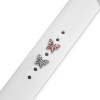Strap Jewellery Charms /Diamonds butterfly, silver/ OEM
