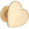 Strap Jewellery Charms /heart, gold/ OEM