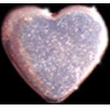 Strap Jewellery Charms /heart, Rose gold/ OEM
