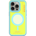 CiCi Case Color Bumper MagSafe for Apple iPhone 16 Pro Max /blue-yellow/