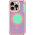 CiCi Case Color Bumper MagSafe for Apple iPhone 16 Pro Max /pink-purple/