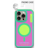 CiCi Case Color Bumper MagSafe for Apple iPhone 17 /mint-magenta/