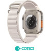 COTECi Strap for Apple Watch 42/44/45/49mm, Alpine Loop Strap /white/